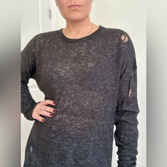 H&M Oversized Distressed Pullover Sweater - Picture 9 of 11